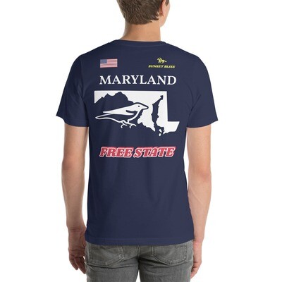 MARYLAND-Short-Sleeve Unisex T-Shirt