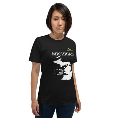 MICHIGAN-Short-Sleeve Unisex T-Shirt