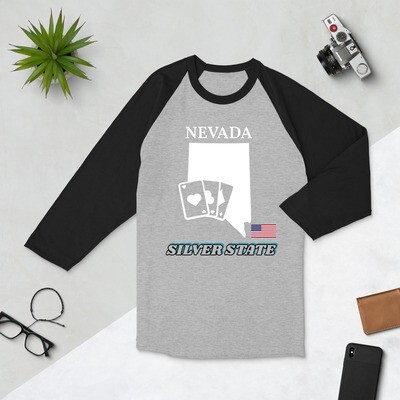 NEVADA-3/4 sleeve raglan shirt
