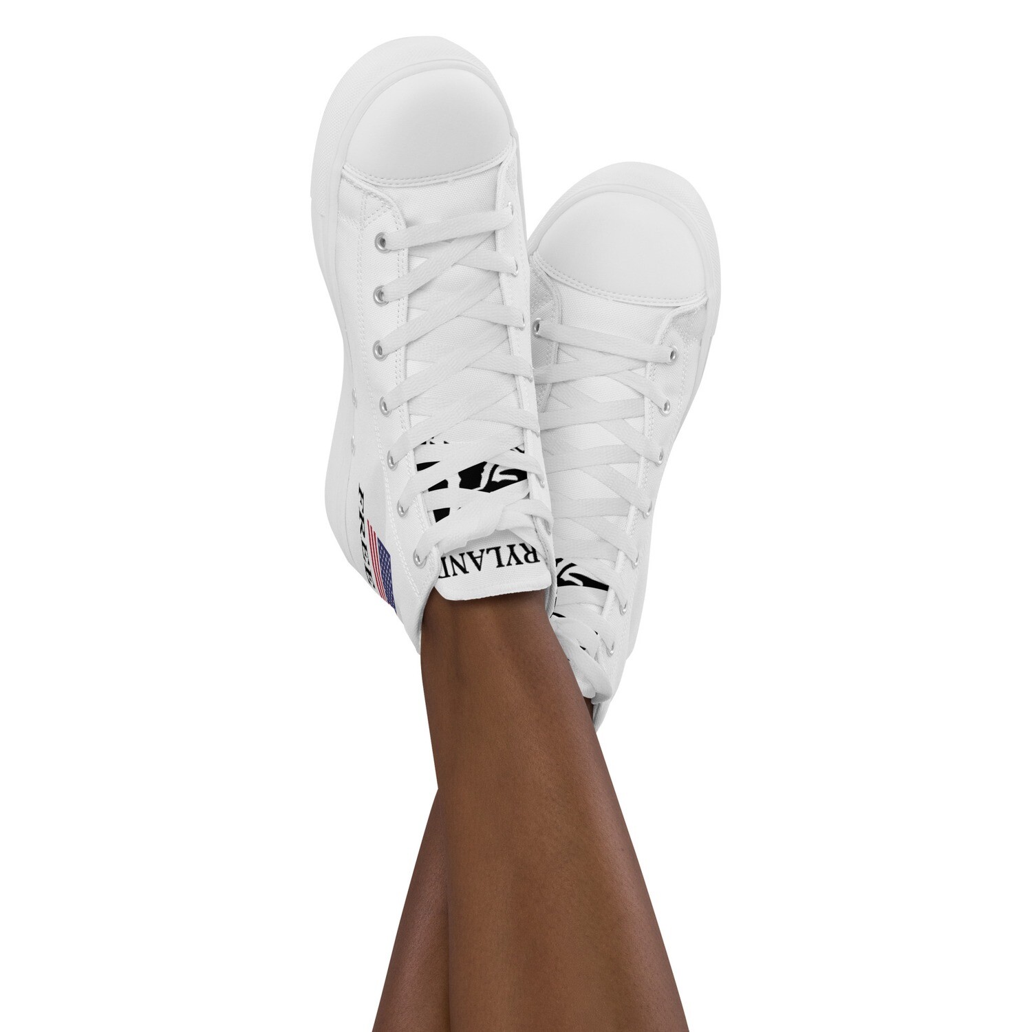 MARYLAND-Women’s high top canvas shoes, Size: 5