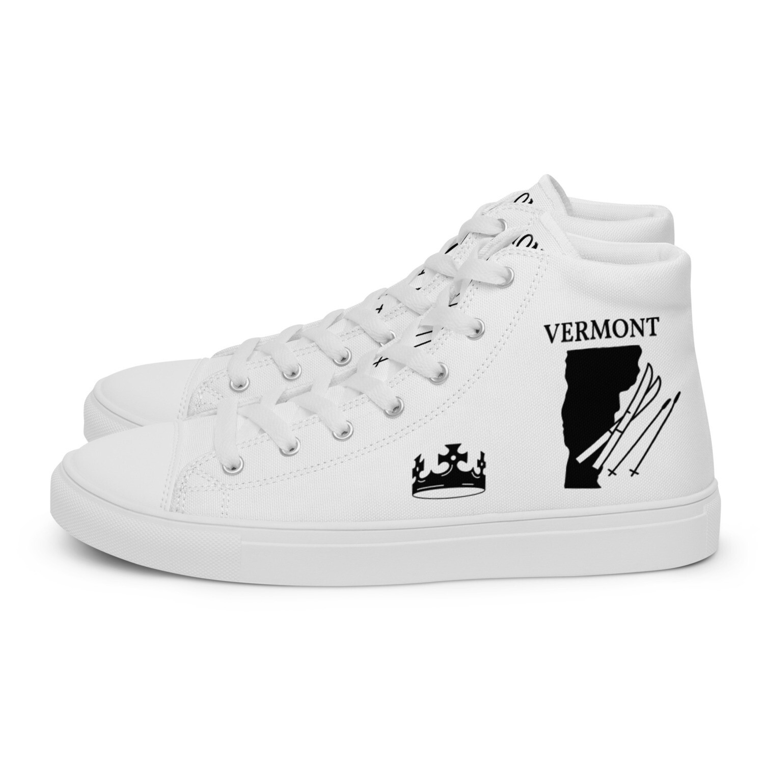 VERMONT-Men’s high top canvas shoes, Size: 5