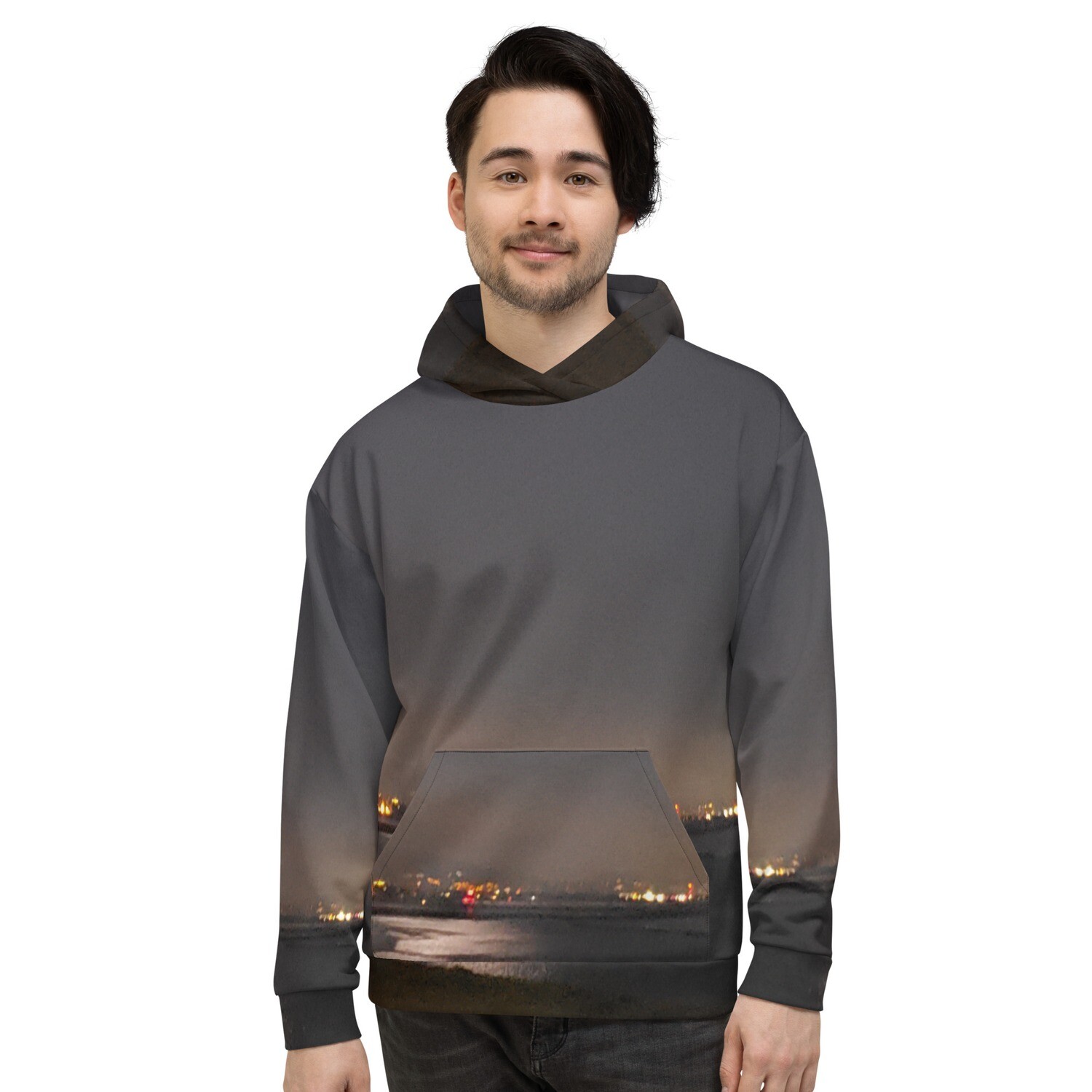 MIDNIGHT BLISS-Unisex Hoodie, Size: XS