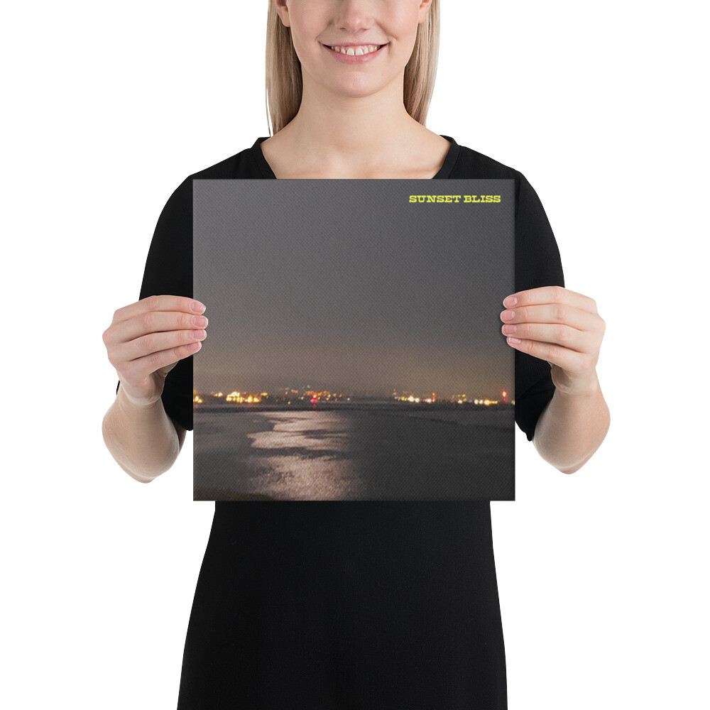 MIDNIGHT BLISS-Canvas, Size: 12×12