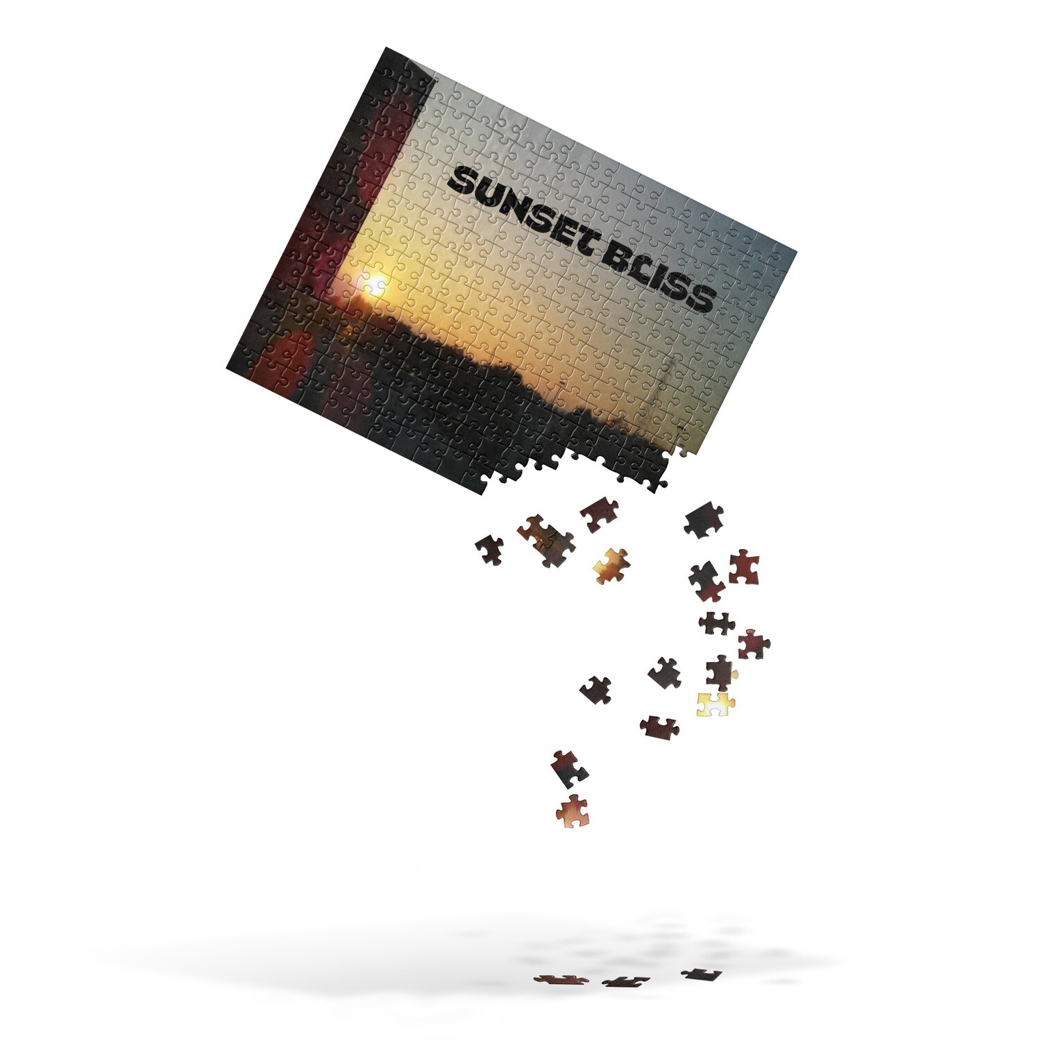 SUNSET BLISS-Jigsaw puzzle, Size: 252 pieces