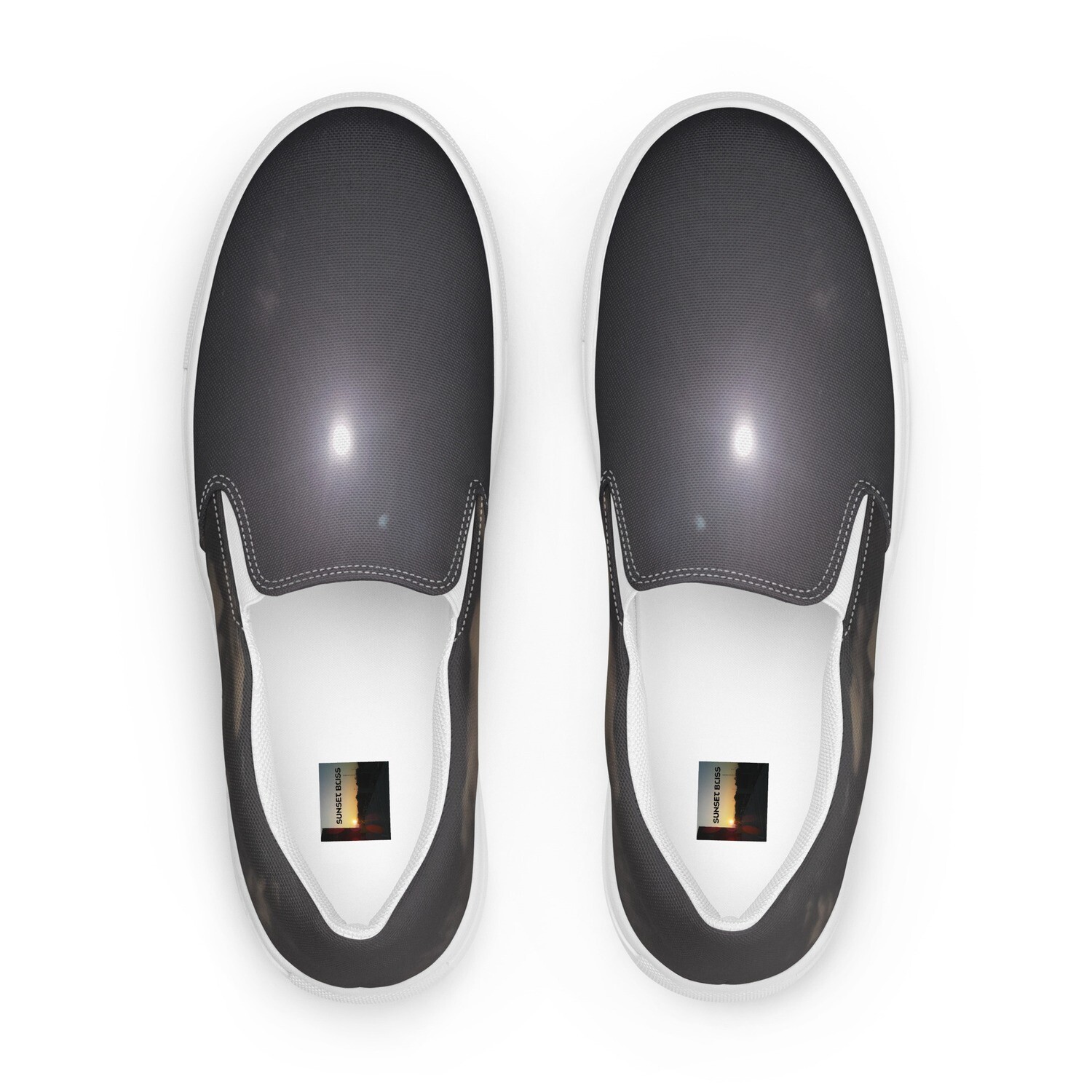 GUARDIAN-Women’s slip-on canvas shoes, Size: 5