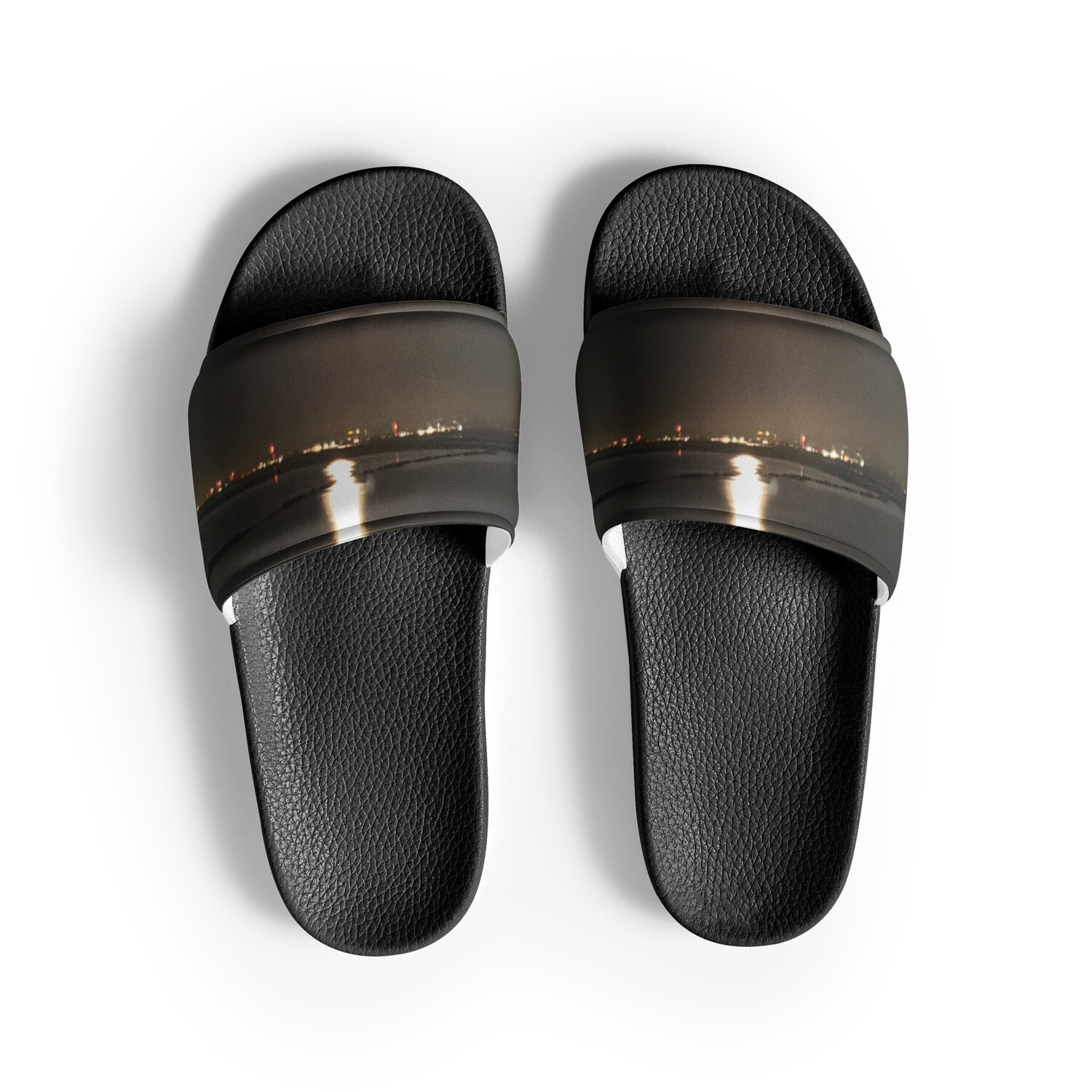 MOONLITE BLISS-Women's slides, Color: Black, Size: 5.5