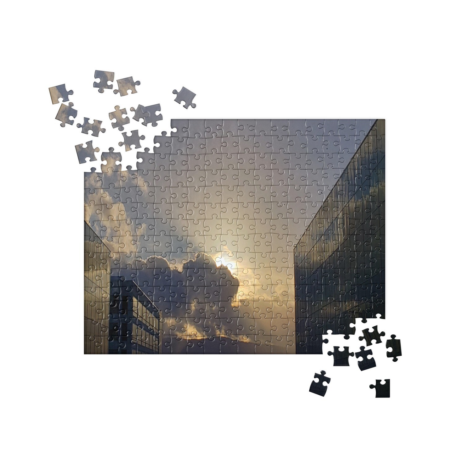 TOP FLIGHT SKYLINE-Jigsaw puzzle, Size: 252 pieces