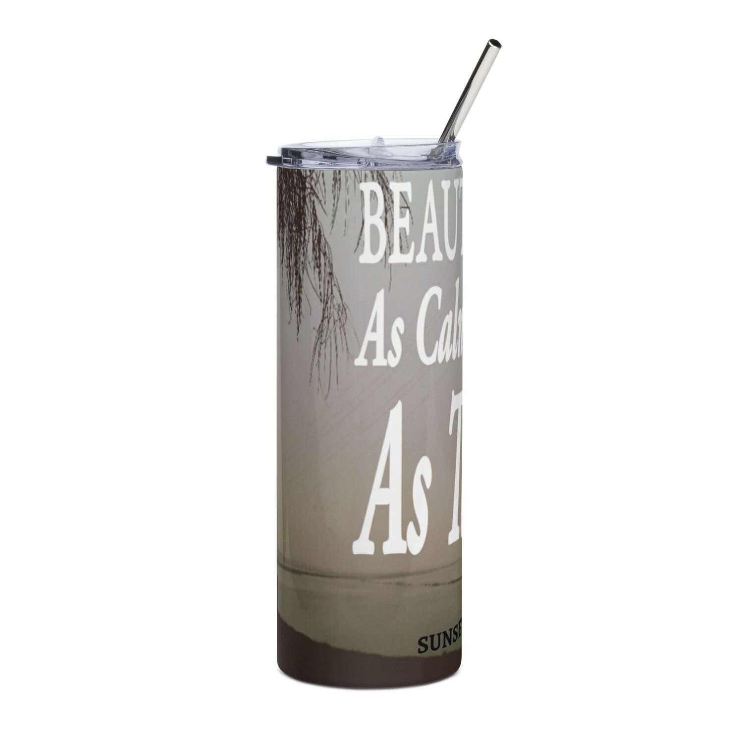 BEAUTY IS-Stainless steel tumbler