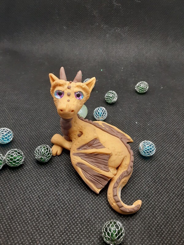 Golden scale dragon