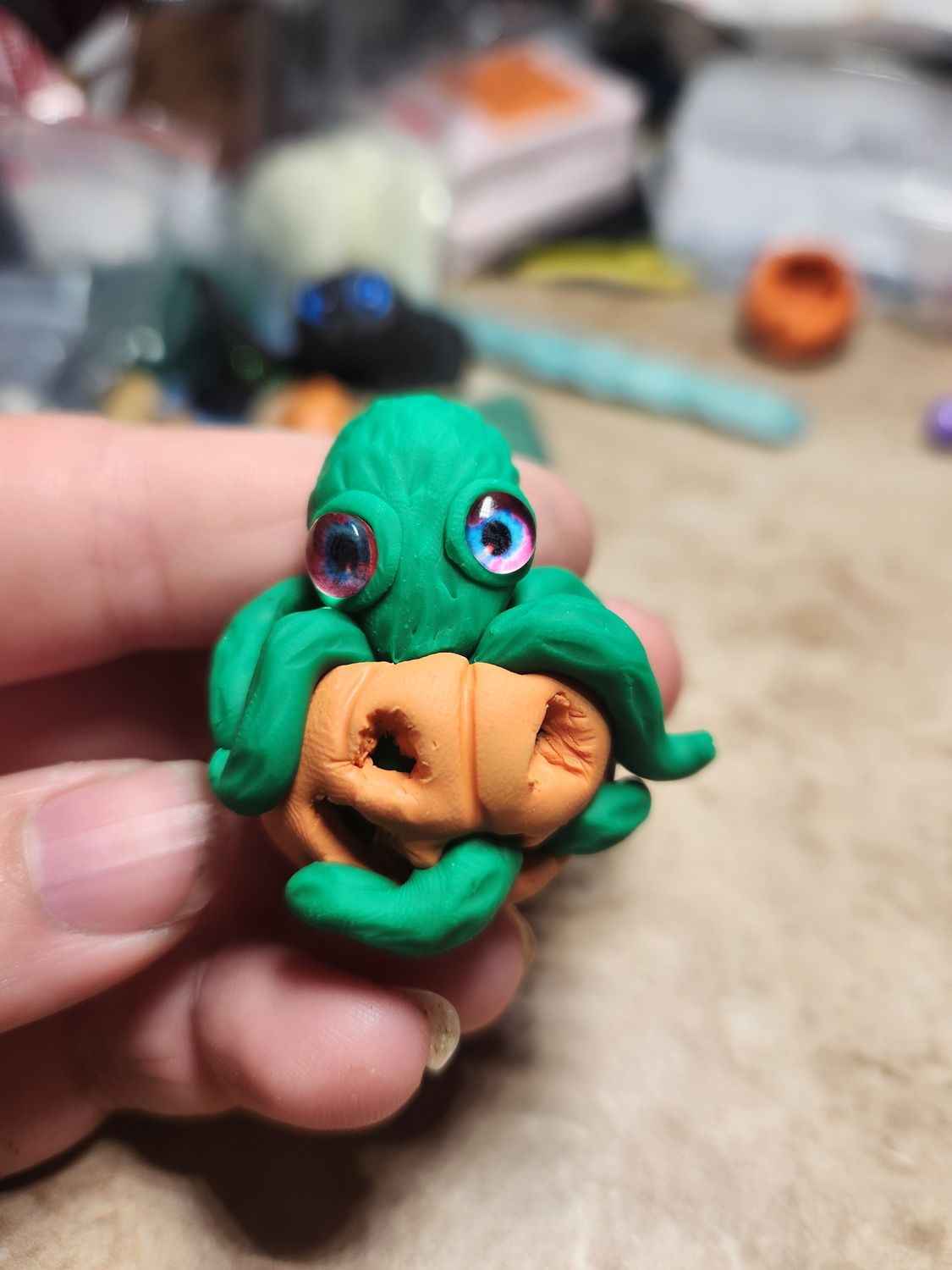Spoopy octopus!