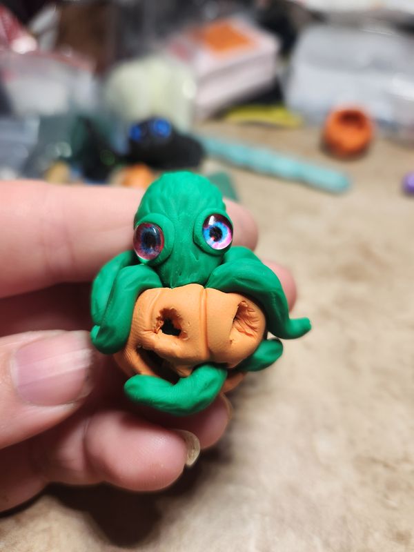 Spoopy octopus!