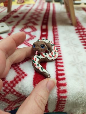 Gingerbread snake