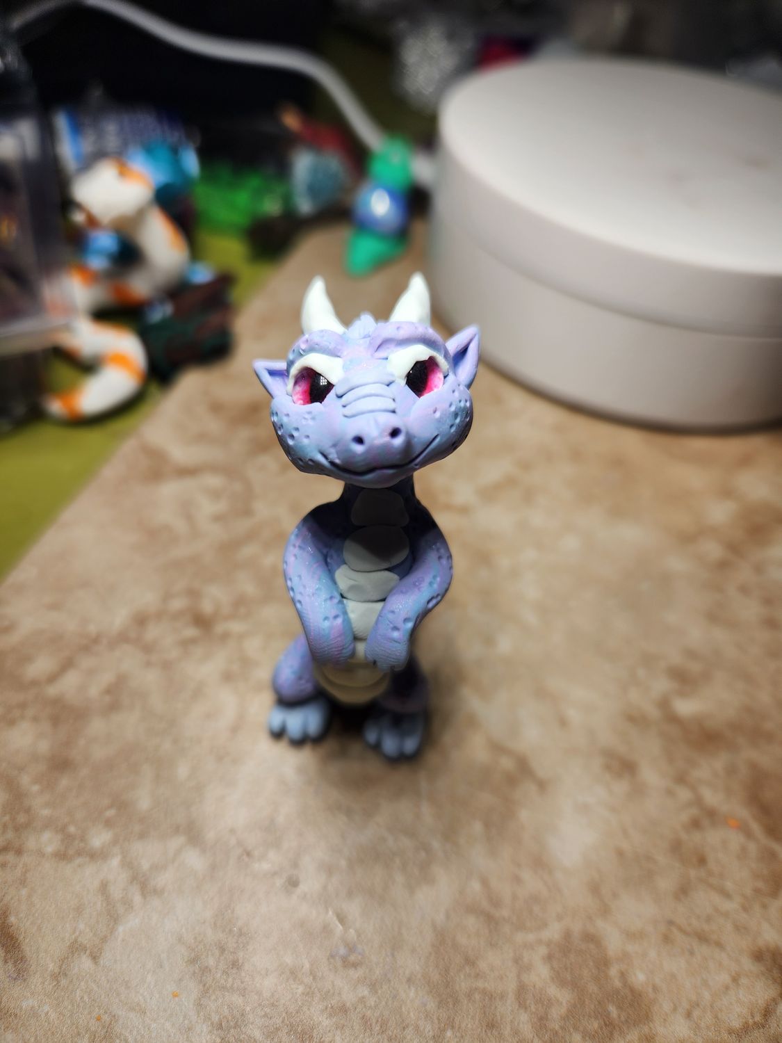 Playful serpentine dragon