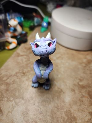 Playful serpentine dragon