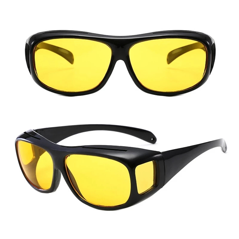 Yellow Lens Night Vision High Definition HD Driving Shooting Sunglasses  Retro – Contino