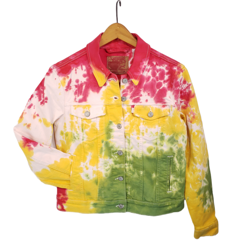 027000 Paint Splash TieDye Jacket (Preloved)