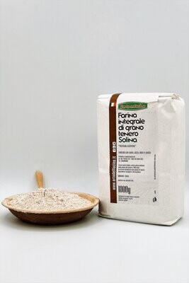 Farina di grano tenero Solina Integrale 1kg
