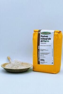 Farina di FARRO INTEGRALE 1kg