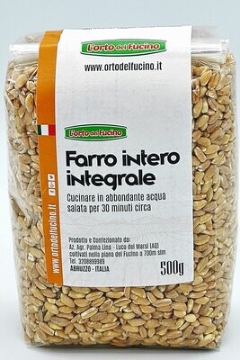 FARRO INTERO INTEGRALE 500g