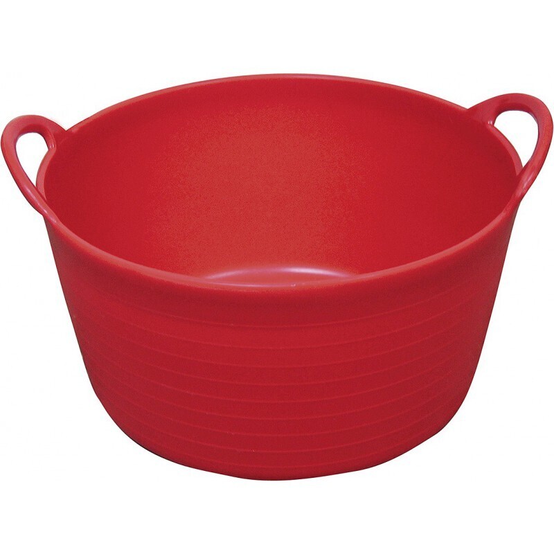 HIPPOTONIC Flexi-Eimer 12 l, rot