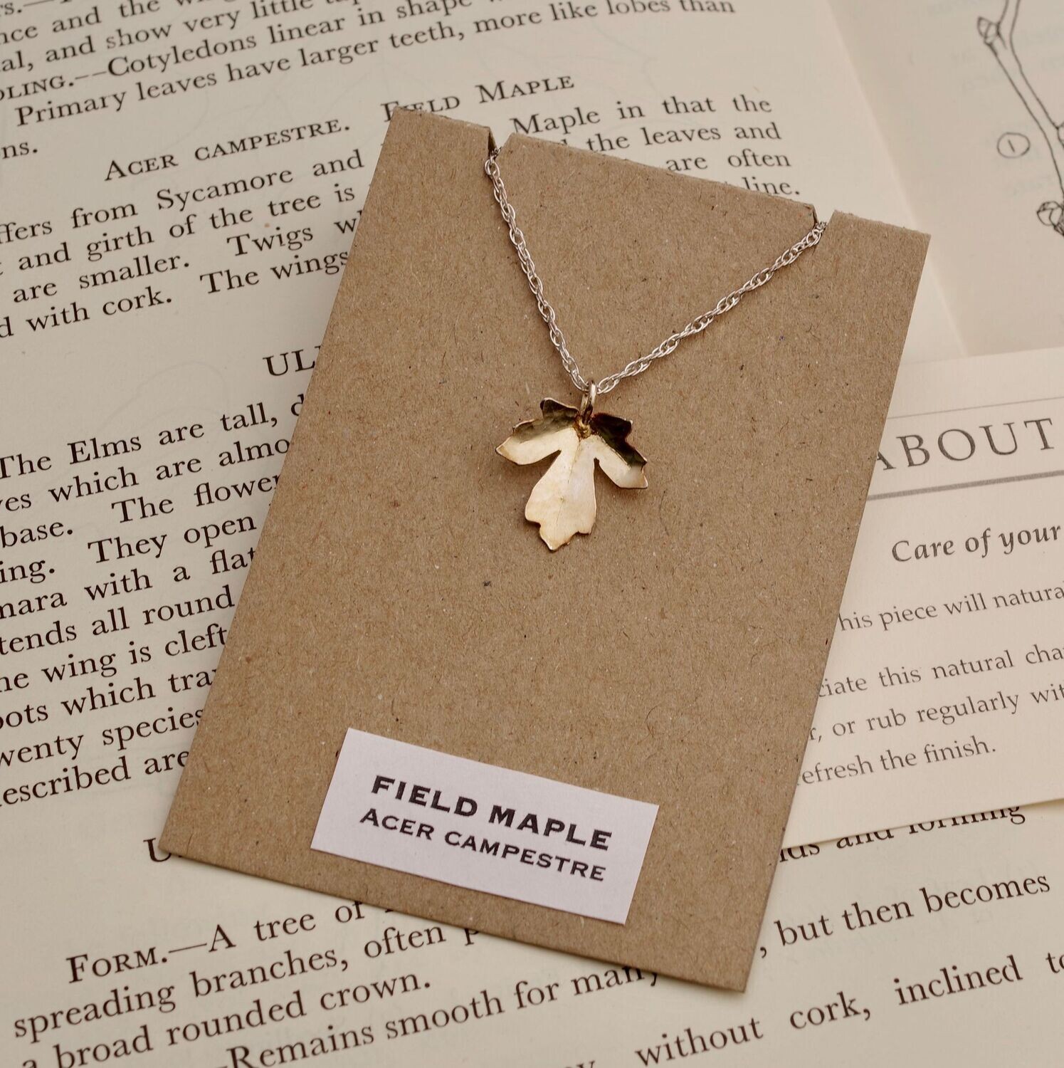 Field Maple Necklace