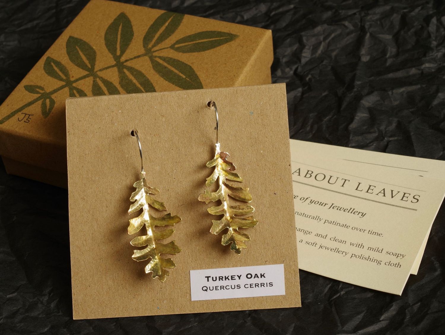 Turkey Oak Earrings