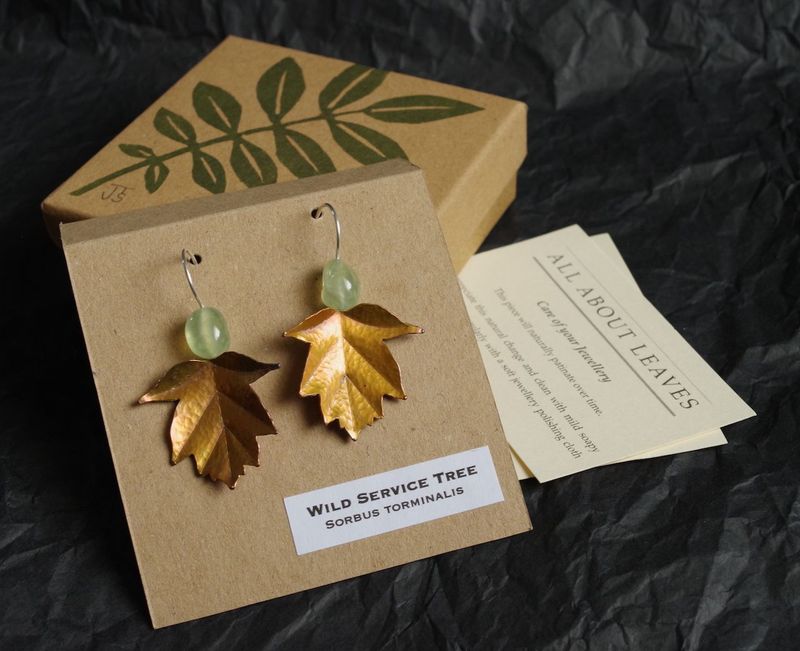 Wild Service Tree  -  Earrings