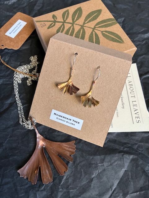 Maidenhair Tree Earrings Maidenhair Tree Earrings