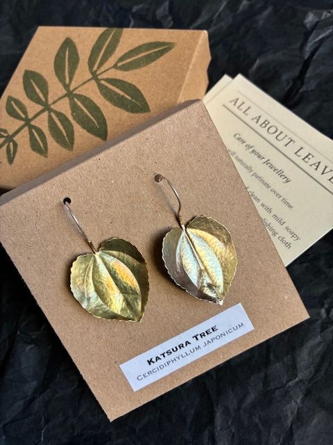 Katsura Tree Earrings - RESERVED Katsura Tree Earrings - RESERVED
