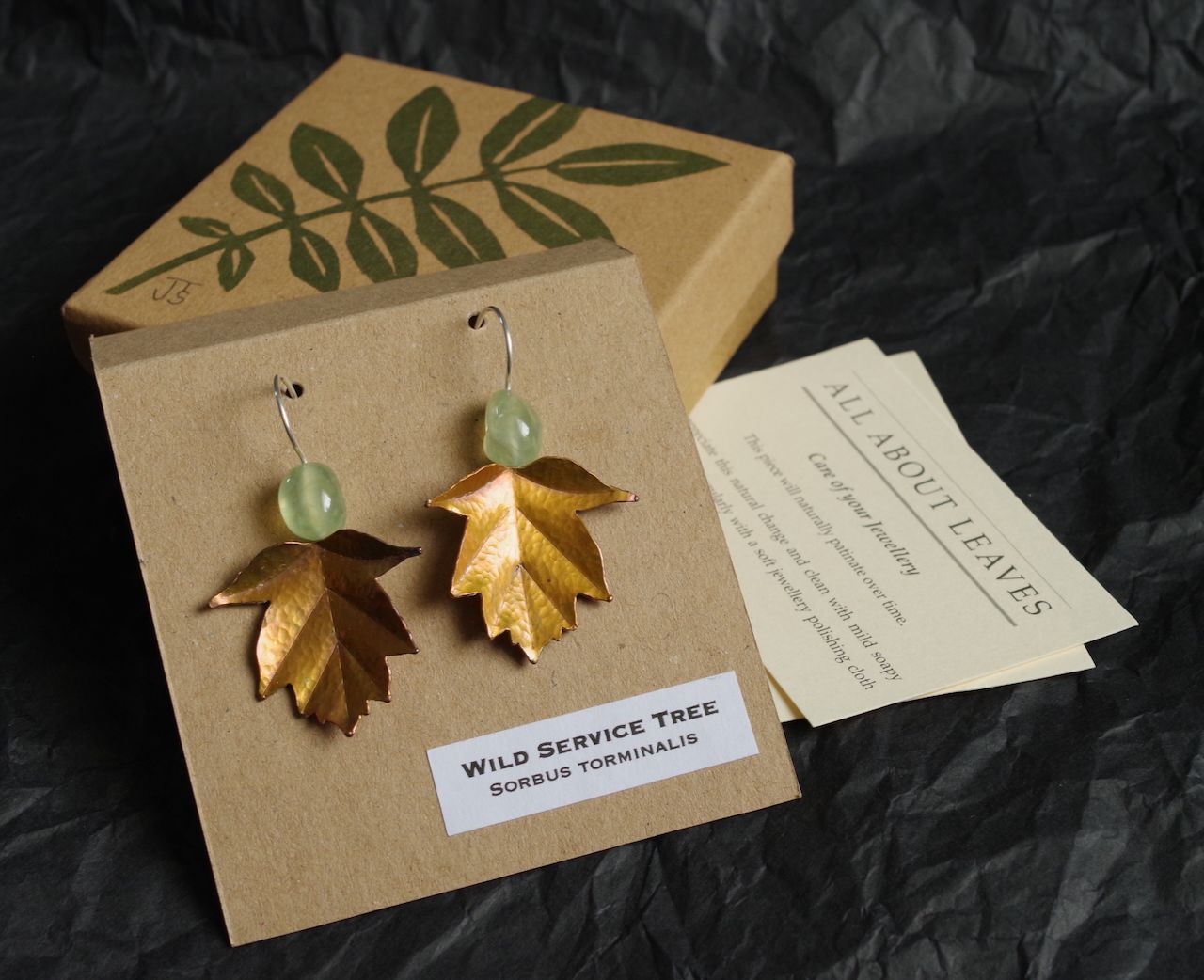 Wild Service Tree - Earrings Wild Service Tree - Earrings