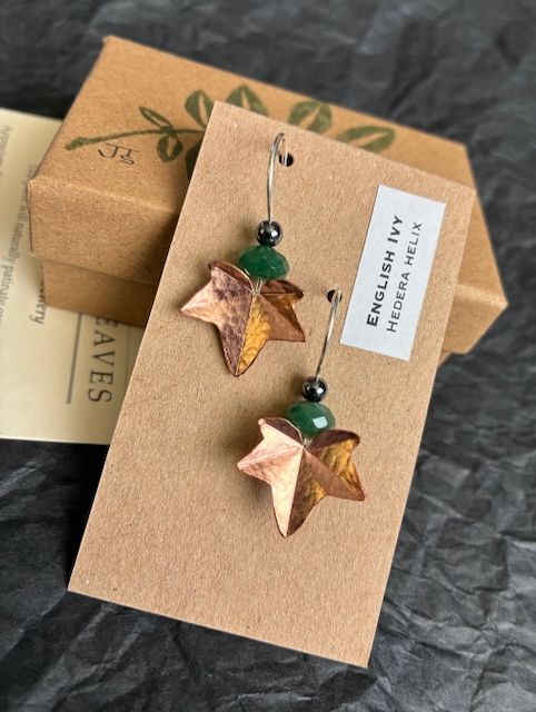 English Ivy  -  earrings