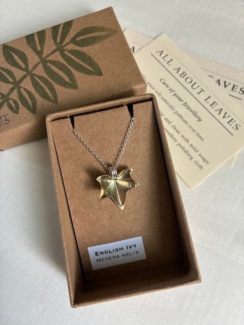 English Ivy  - necklace RESERVED