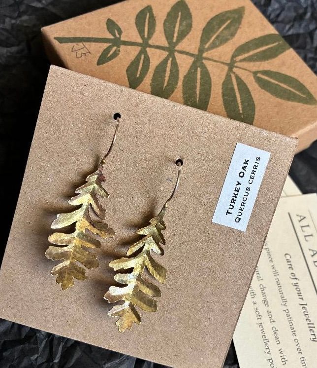 Turkey Oak Earrings
