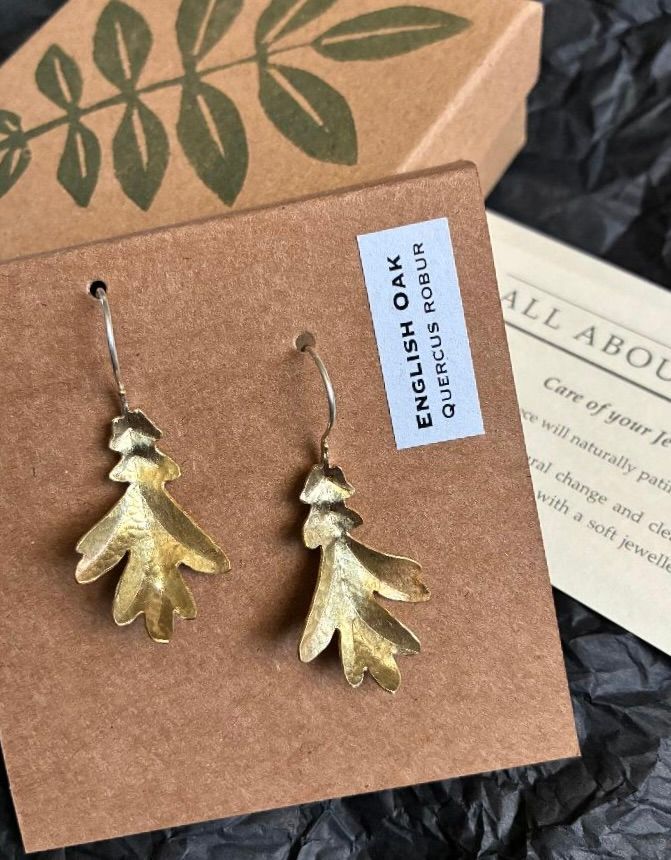 English Oak Earrings English Oak Earrings