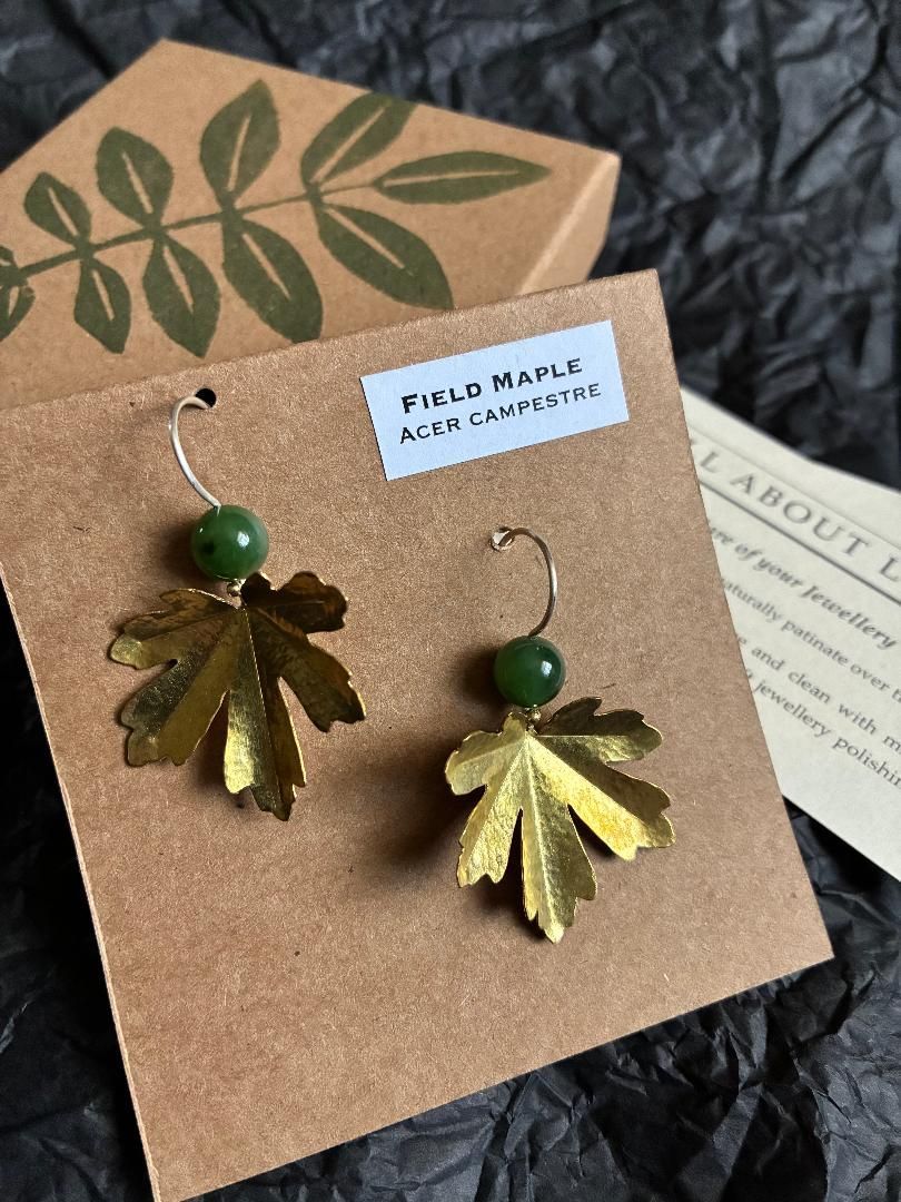 Field Maple - Large Earrings Field Maple - Large Earrings