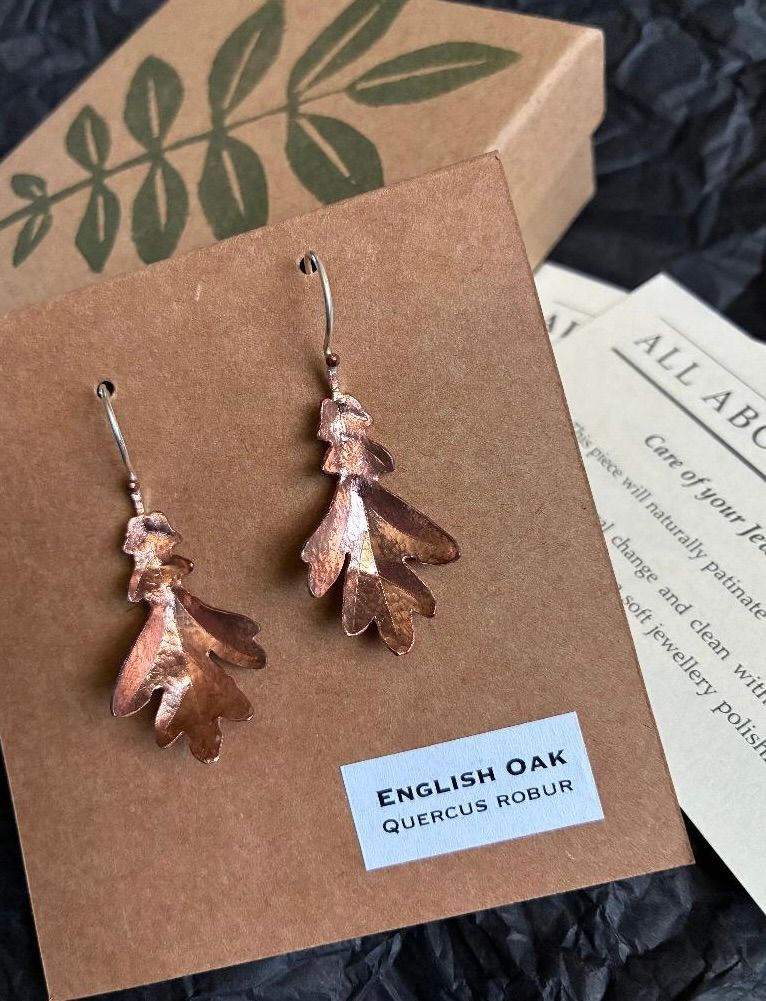 English Oak Earrings English Oak Earrings