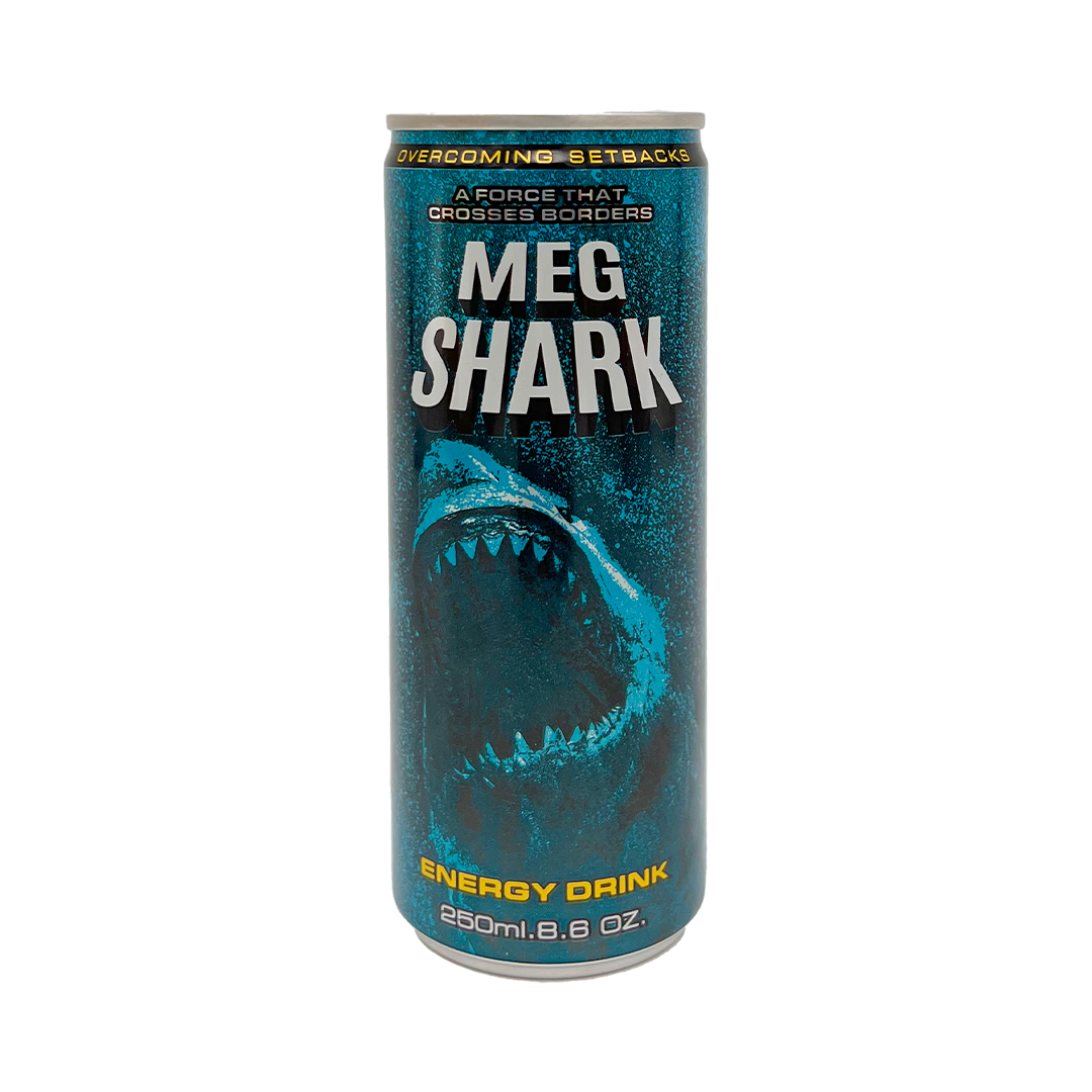 MEG SHARK ENERGY DRINK 250 ML