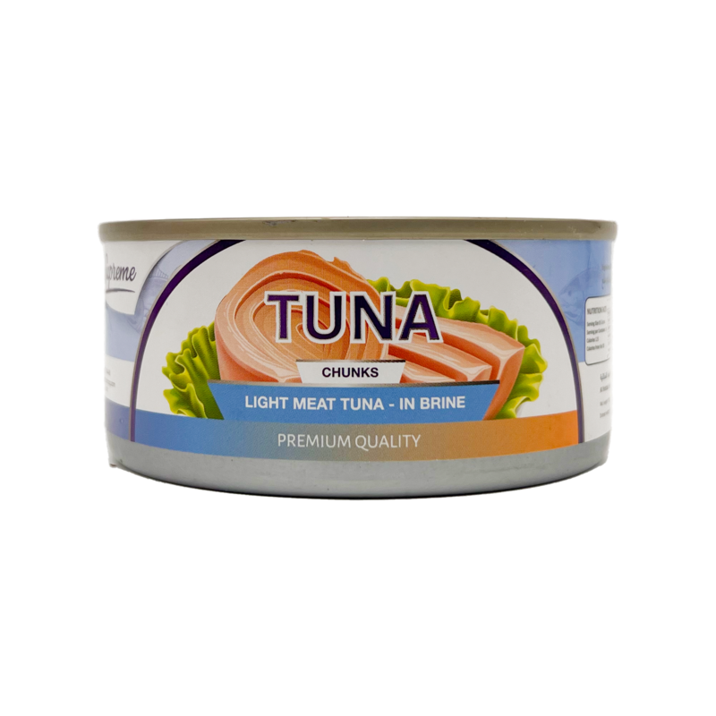 ​SUPREME TUNA IN BRINE CHUNKS 160g