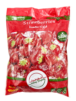 ASHRAF FARGHALY FROZEN STRAWBERRY 400GM