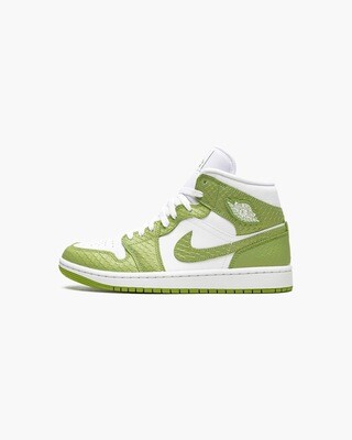 Air Jordan 1 Mid “Green Python”?
