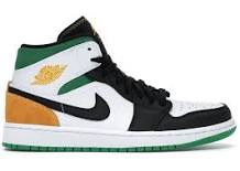 ‪Jordan 1 Mid Oakland‬‏