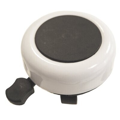 Glocke, 56 mm, klassischer Trillerklang, weiß