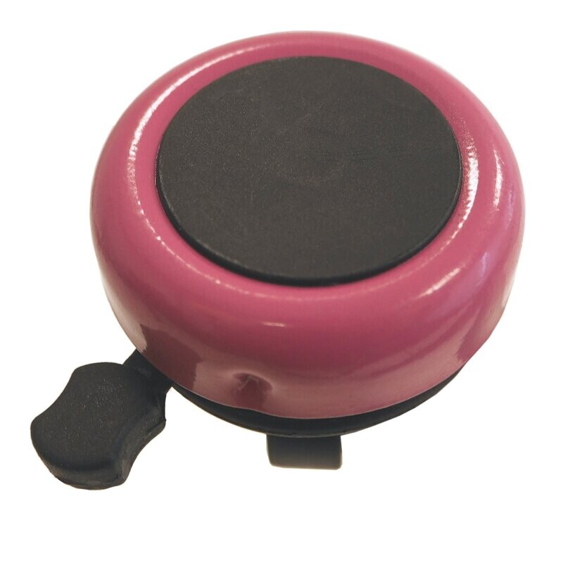 Glocke, 56 mm, klassischer Trillerklang, pink