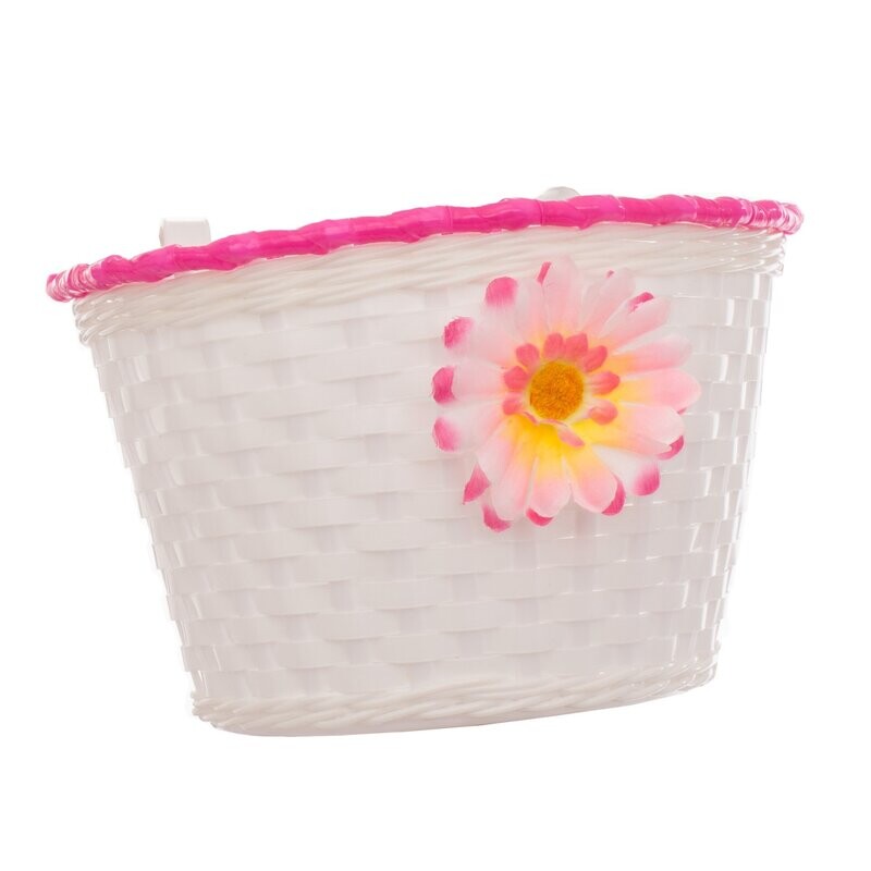 Lenkerkorb Lenkerkorb "Empress & Dream Cat", weiß/pink, XS