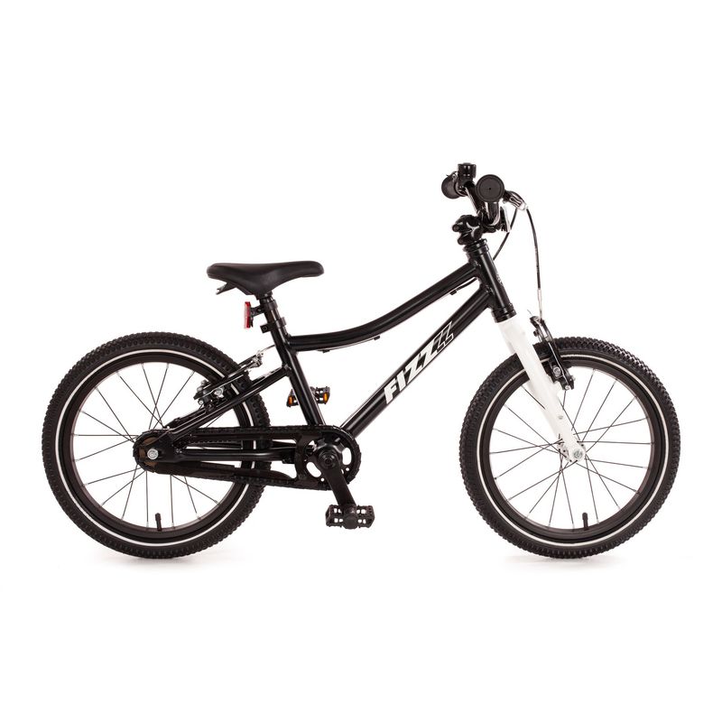 16 16" Kinderfahrrad "FIZZ - Alu", schwarz-semimatt