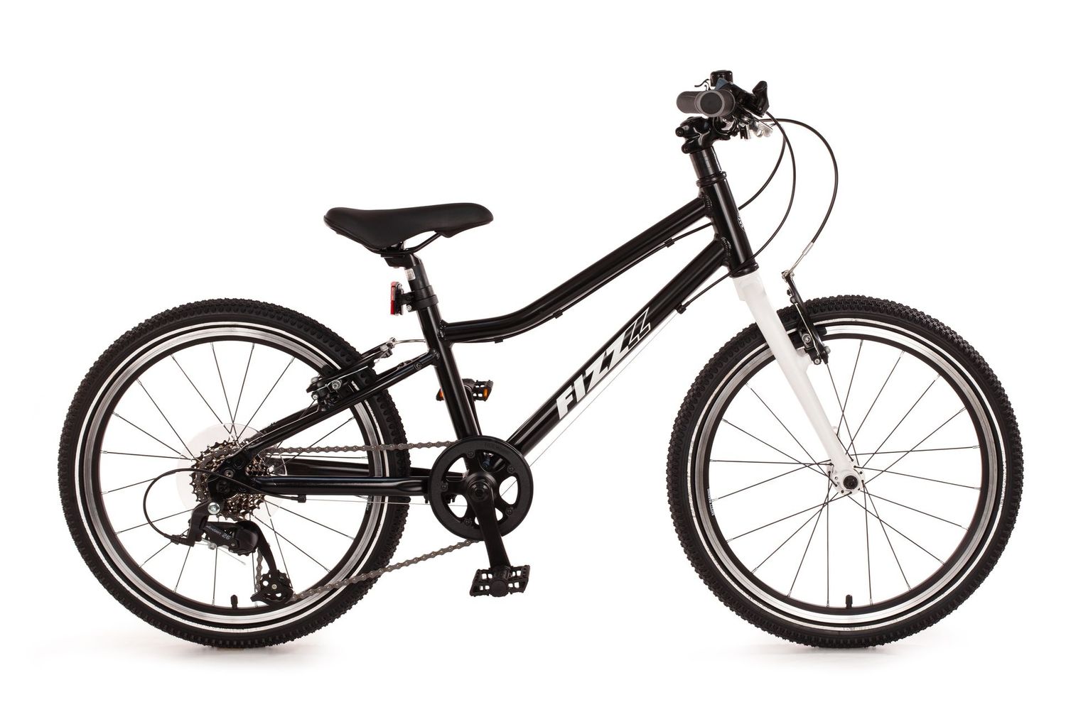 20 20" Kinderfahrrad "FIZZ - Alu", schwarz-semimatt