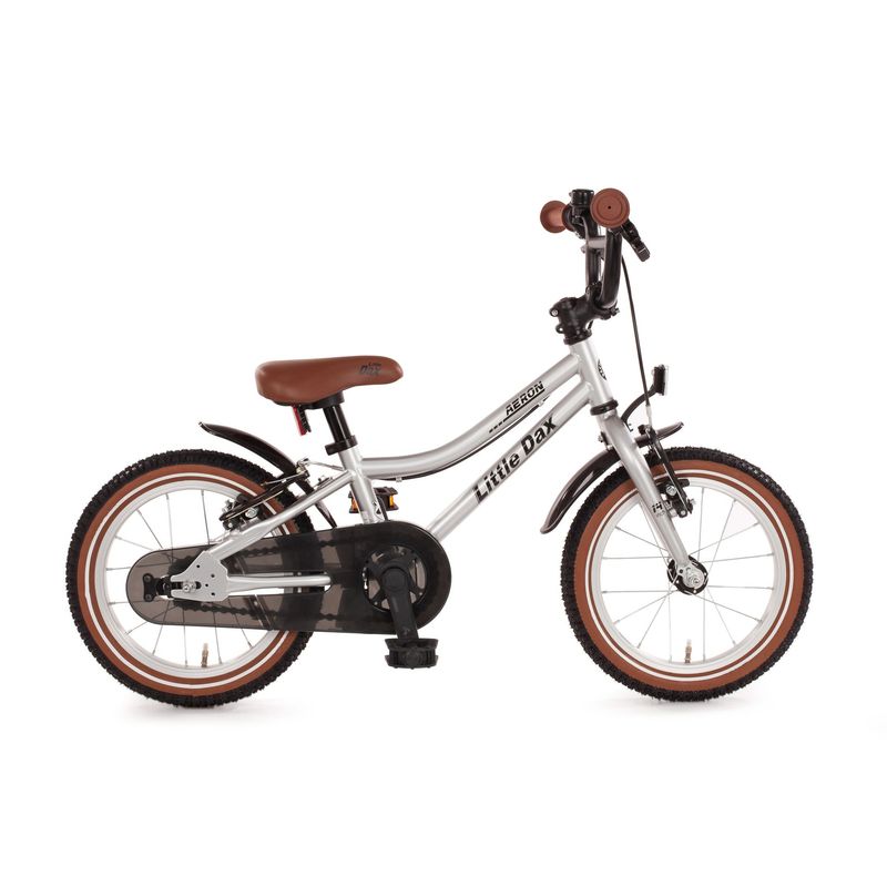 14" Kinderfahrrad "LittleDax - AERON", silber