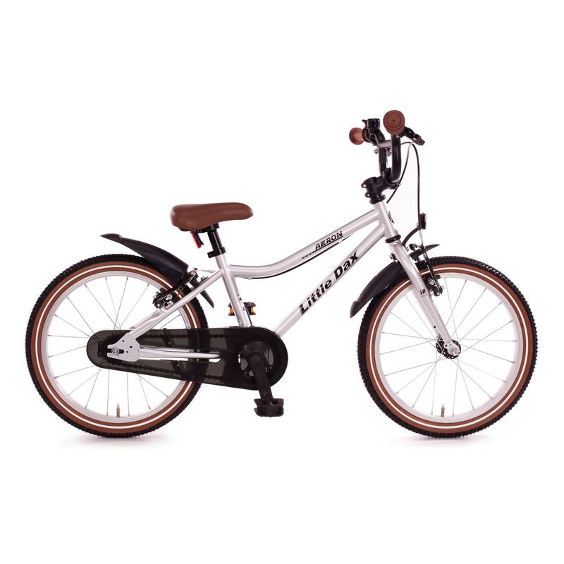 18 18" Kinderfahrrad "LittleDax - AERON", silber