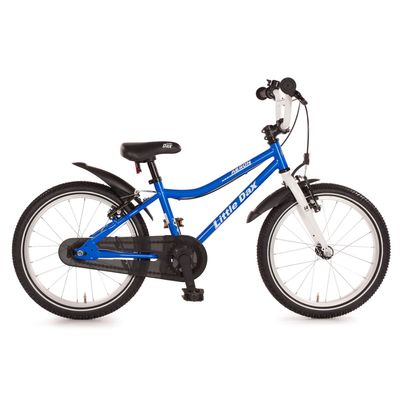 18" Kinderfahrrad "LittleDax - AERON", blau /weiß