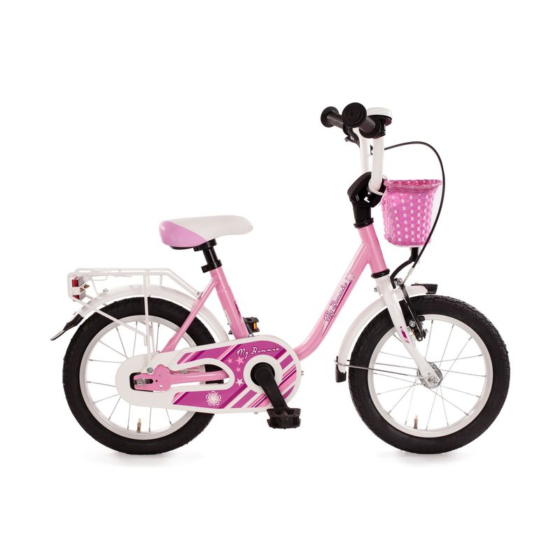 14" Kinderfahrrad "My Bonnie", rosa /weiß
